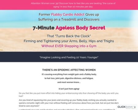 7 Minute Ageless Body Secret