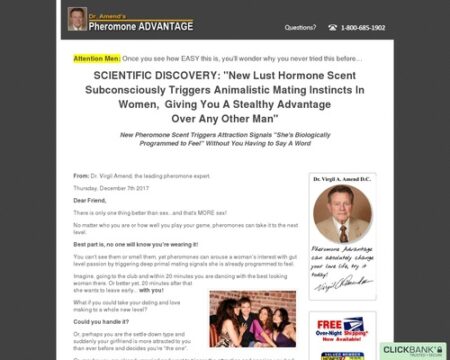 Behold the Money-Making-Magic of Dr. Amend's Pheromone Advantage